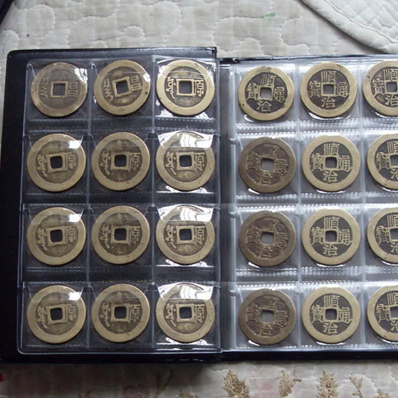 High Quality 120 Pockets 10 Pages Money/Coin Storage Album