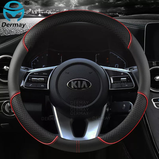 PU Leather Car Steering Wheel Cover