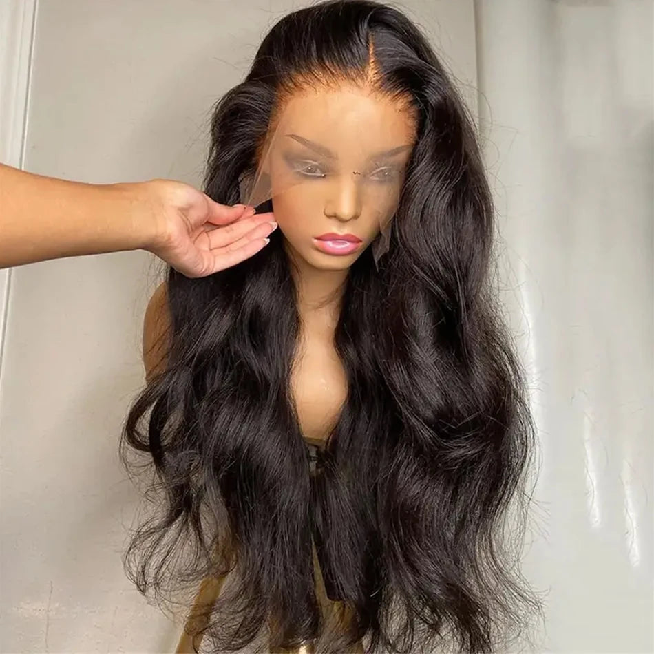 13x4 HD Transparent Lace Front Human Hair Wigs