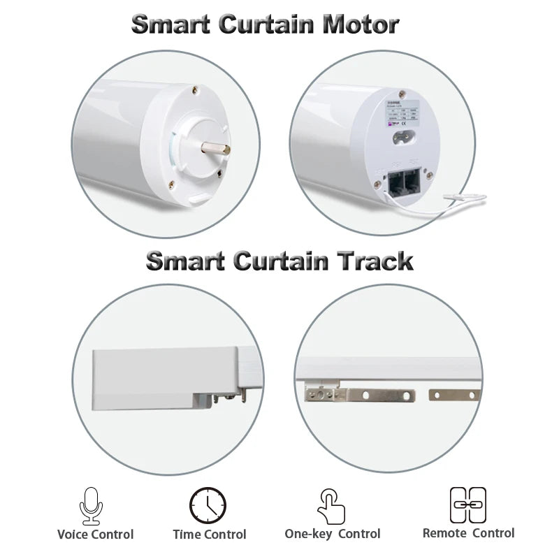 Wifi Smart Automatic Curtain Control with remote voice control