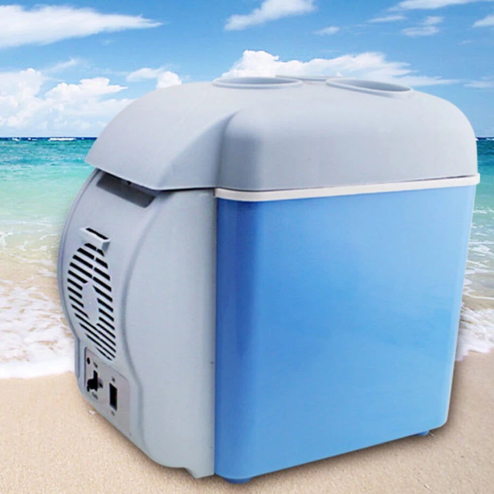 7.5L Mini Car Fridge with 12V for Camping and Travel