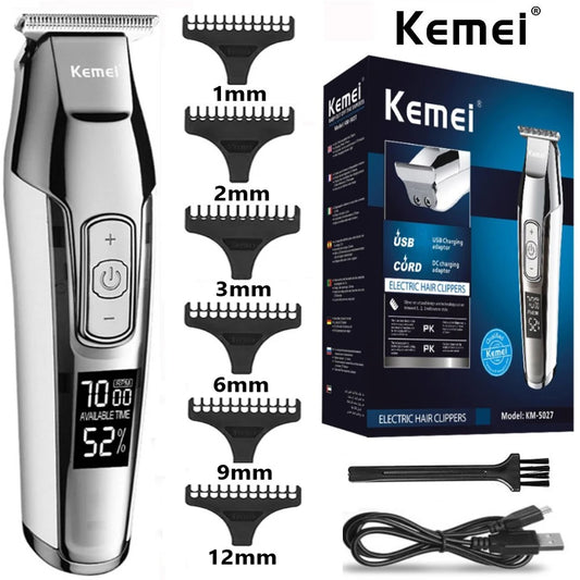 Professional Hair Clipper and Beard Trimmer for Men