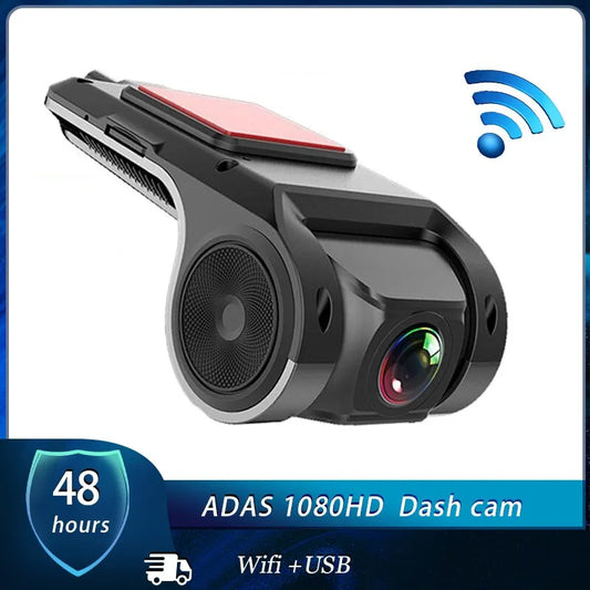 WIFI USB 2in1 1080P and 170 Degree Car Dash Cam  with Wide Angle