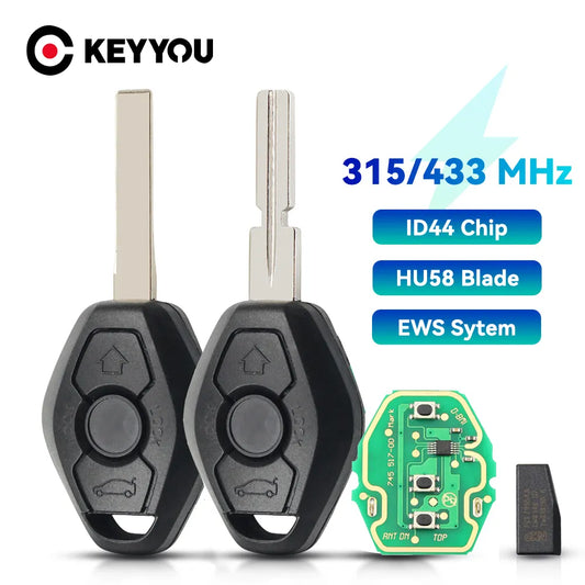 Keyless Entry Transmitter EWS System For BMW