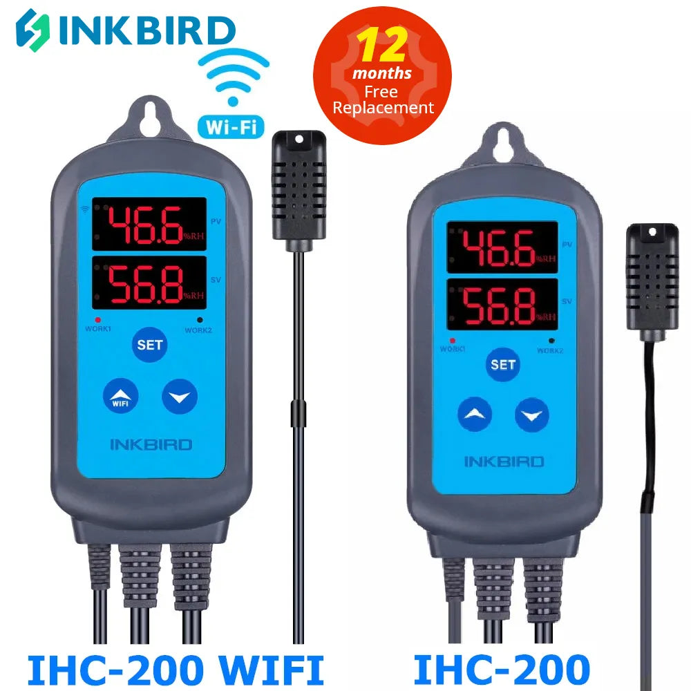 Wi-Fi Socket and Plug Digital Humidity Controller