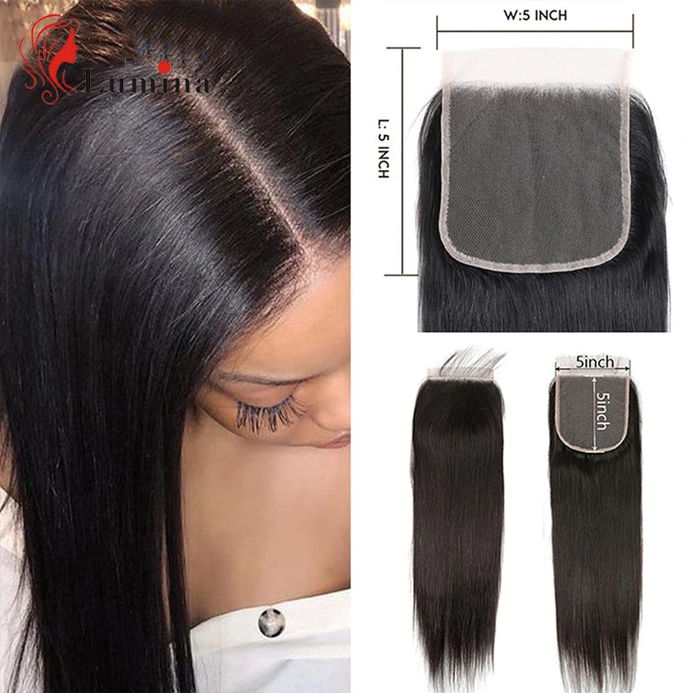 13x4 Transparent Lace Frontal Closure Only