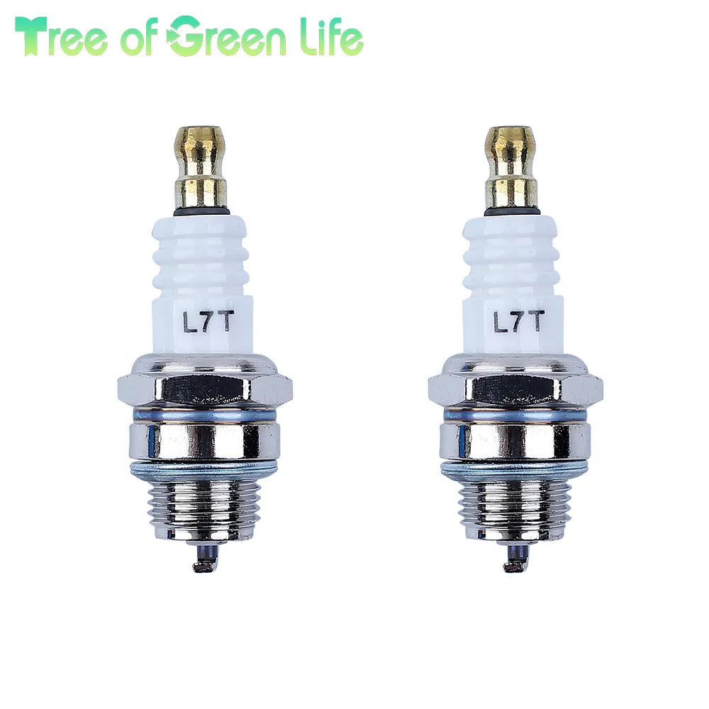 1/2pcs Spark Plug For Gasoline Chainsaw and Brush Cutter Garden Tools