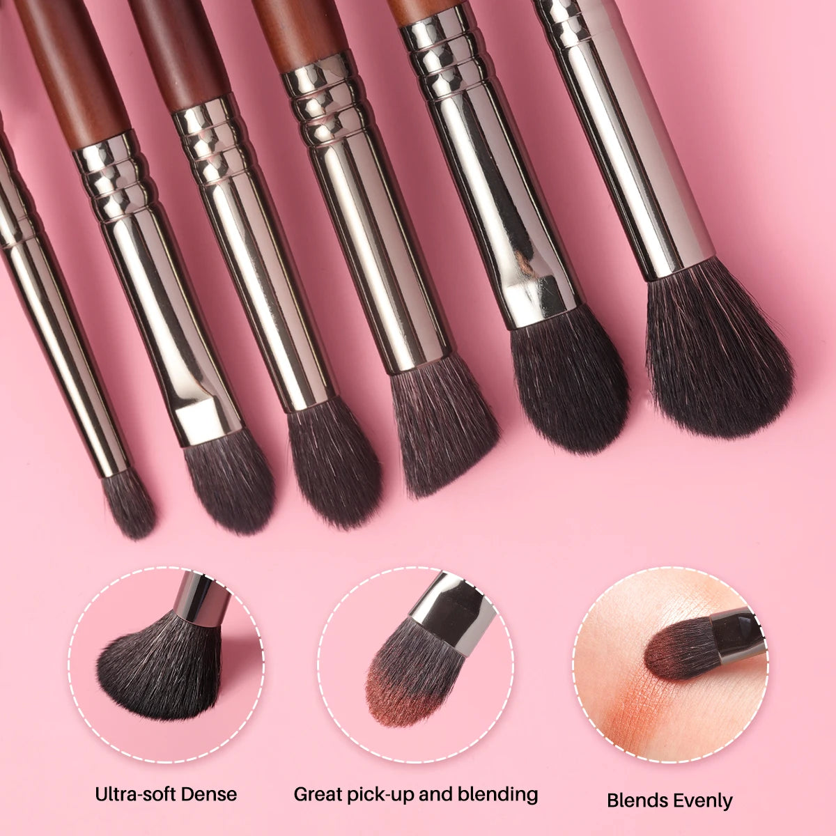 7/8/9 PCS All Goat Hair Makeup Brush Set