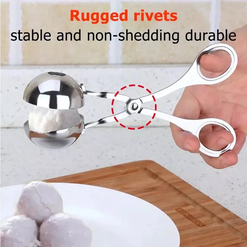 Meatball Maker Clip Fish Ball Rice Ball Making Mold Stainless Steel Form Tools Kitchen Accessories Gadgets cuisine cocina