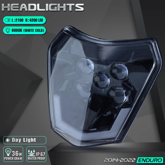 Motorcycle LED Headlight For KTM