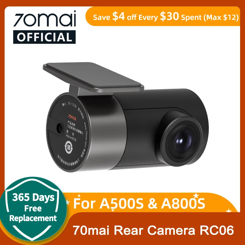 Rear Cam and Dash Cam