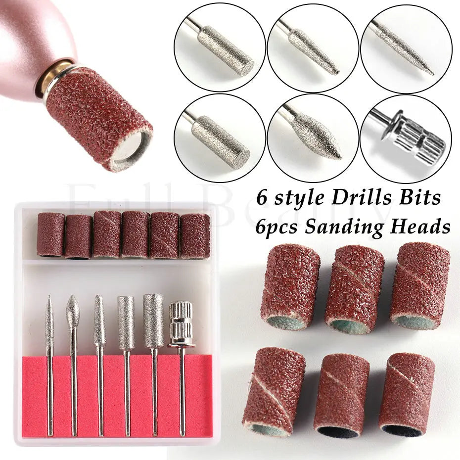 Professional Electric Nail Drill Machine Set