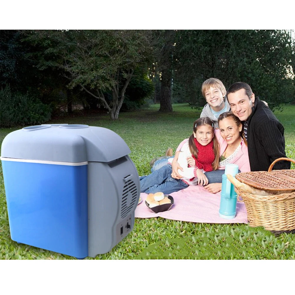 7.5L Mini Car Fridge with 12V for Camping and Travel