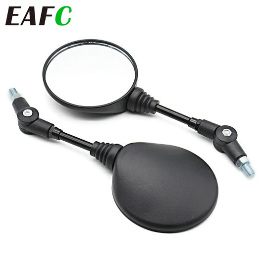 2pcs Foldable Round 10MM Scooter Rear Mirror for KTM