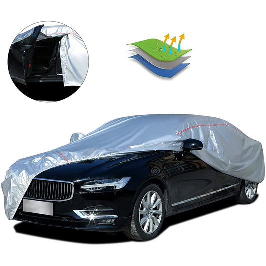 Zipper Design Universal Car Cover