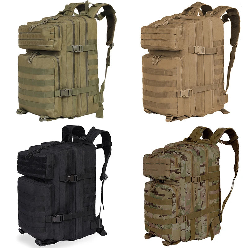 Nylon Waterproof Military Backpacks 30L-50L
