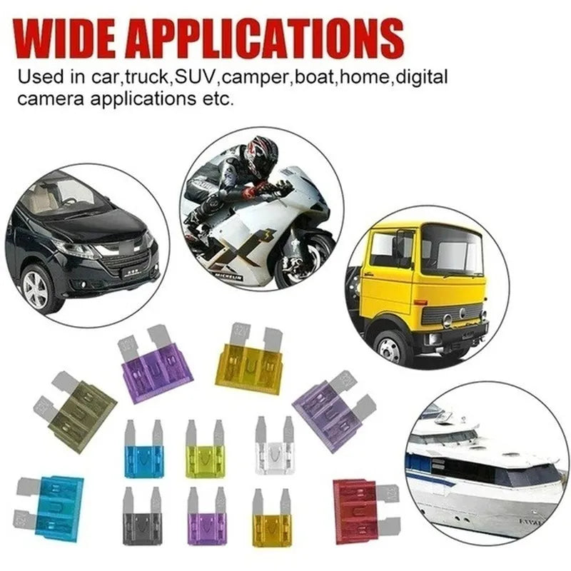 Car Fuse and Blade Fuse Kit