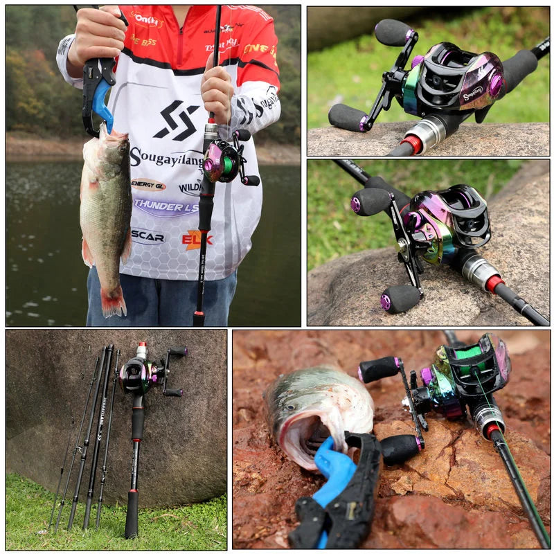 1.8-2.1M Lure Fishing Rod Reel Combo