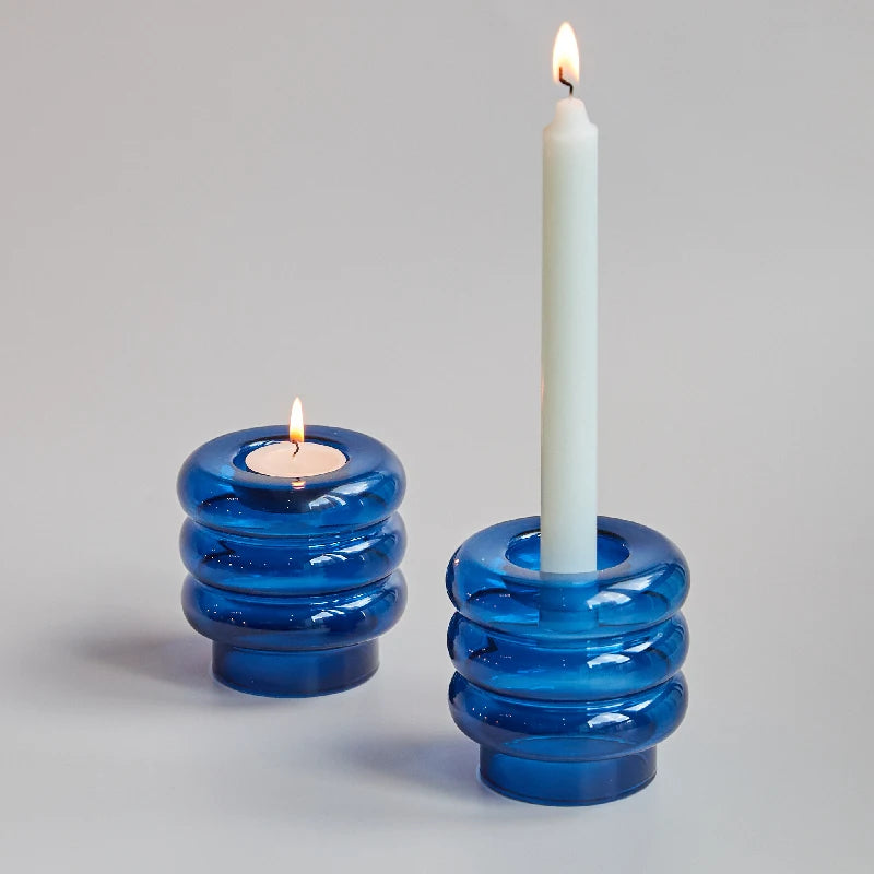 Dual Purpose Candlestick Taper Candle Holders and Tealight Candlesticks
