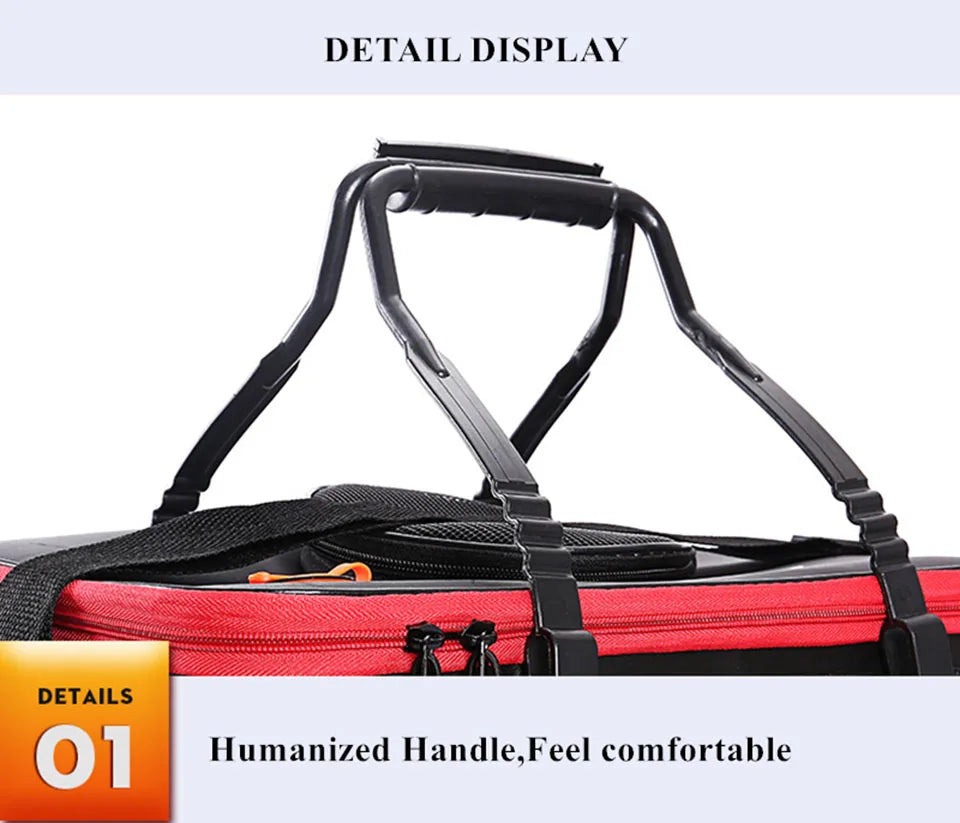 Collapsible Portable Fishing Bag with Basin