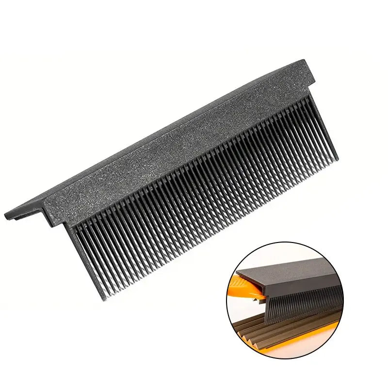 Hairdressing Comb Carbon Fiber Hairdressing Electric Splint Straightened Hair Smooth Self-Adhesive Design Splint Accessories