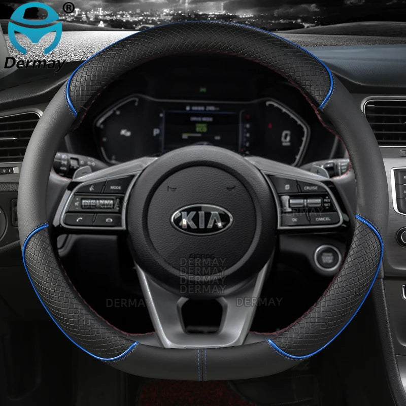 PU Leather Car Steering Wheel Cover