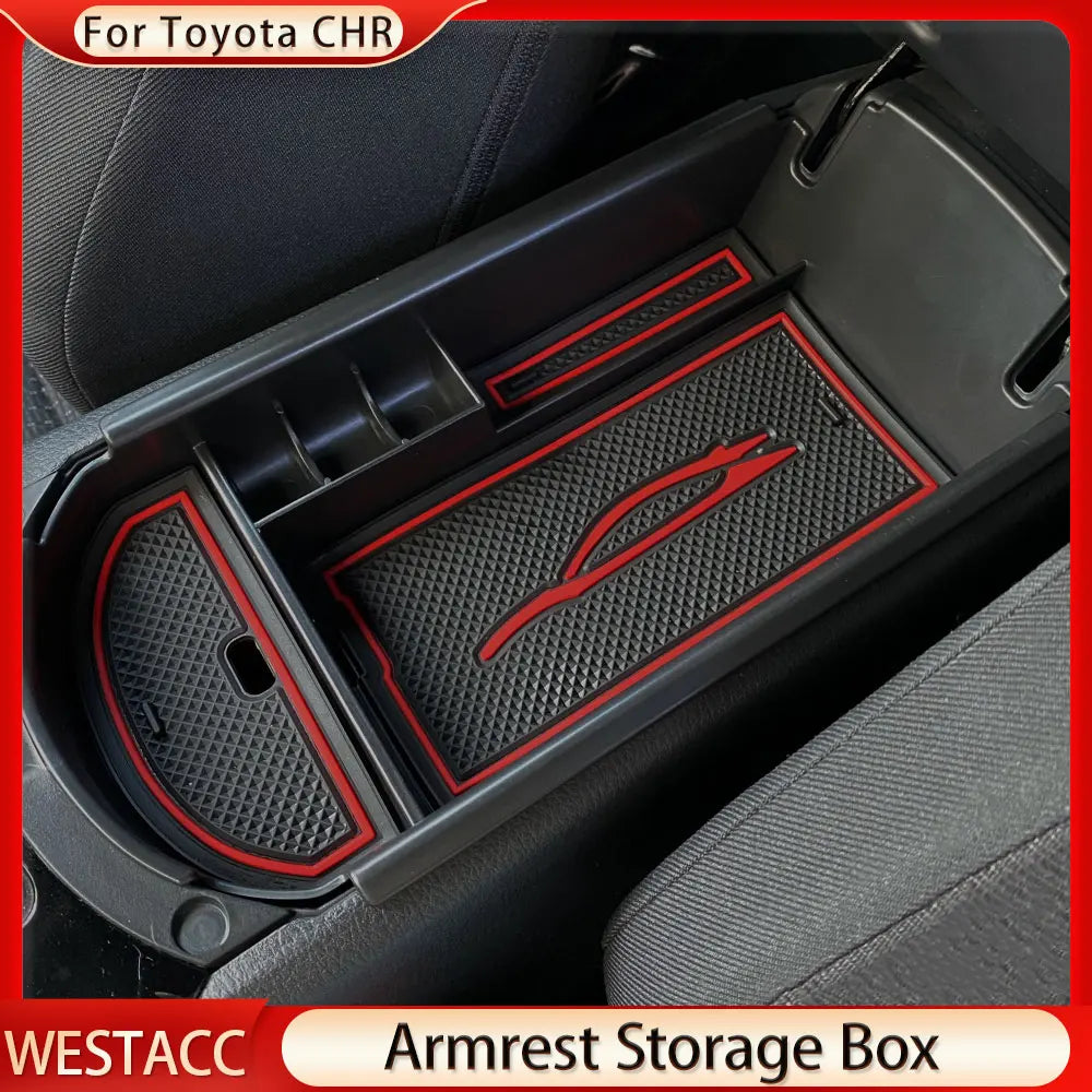 Car Center Console Armrest Box Storage Box for Toyota