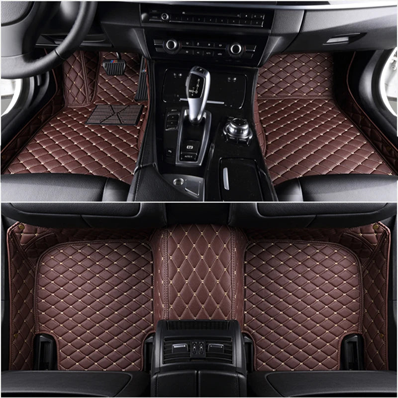 Custom Car Floor Mat for BMW Auto Interior Details