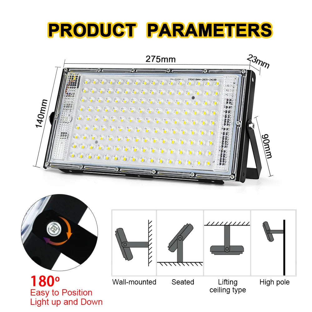 50W 100W 150W Led Flood Light