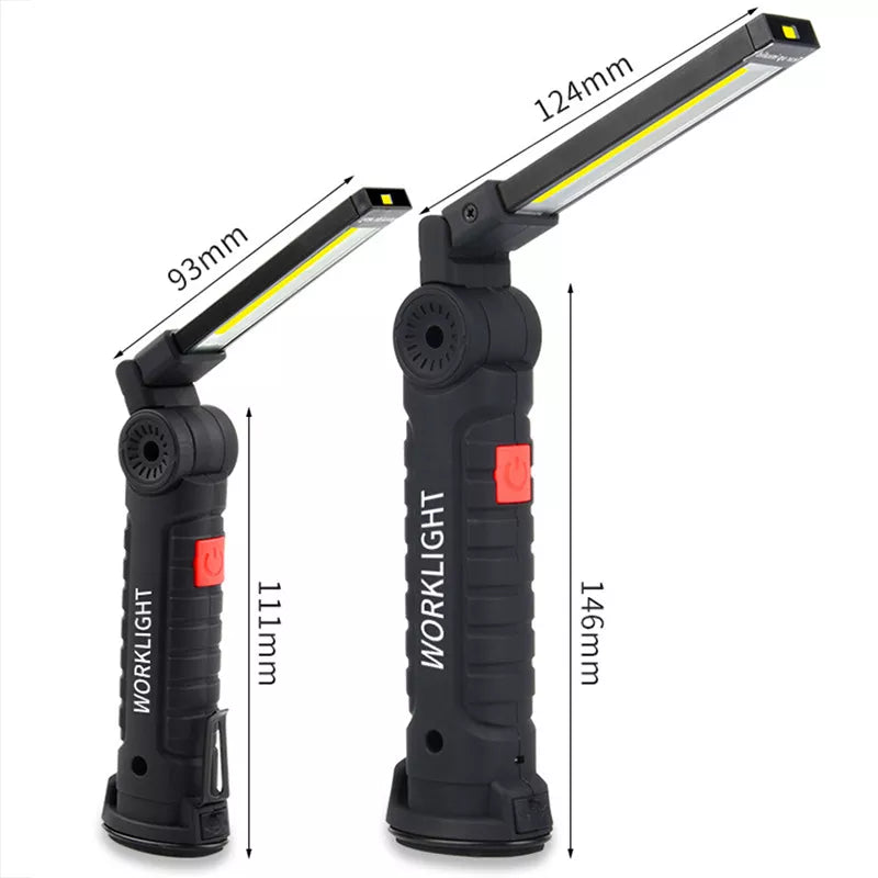 Rechargeable Magnetic LED Work Lights with 5 Modes