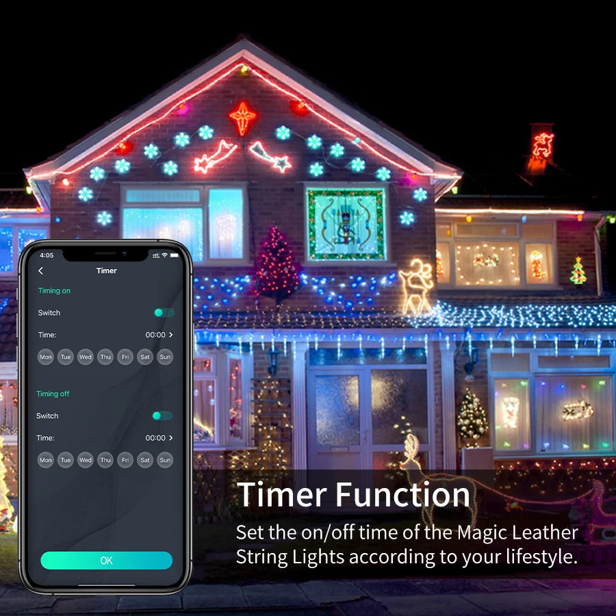 Bluetooth LED String Fairy Lights