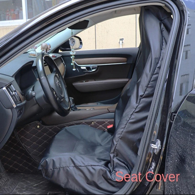 Heavy Duty  Universal Car Front Seat Protector Cover