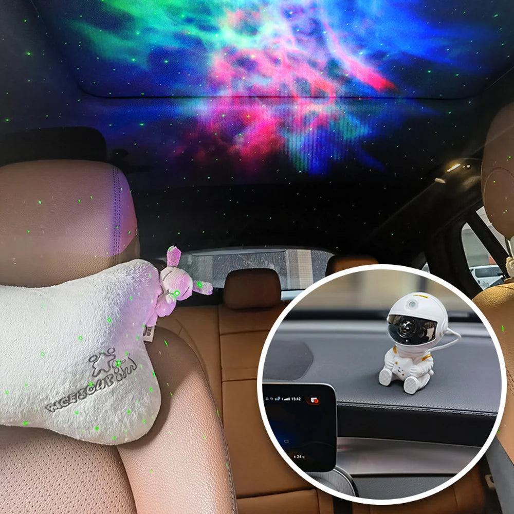 LED Astronaut Projector Starry Sky Galaxy Projector Night Light