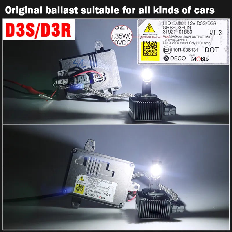 Two-sided CSP Chip Headlights