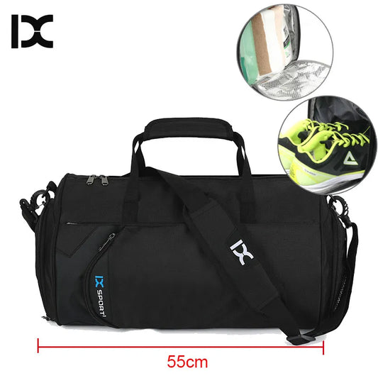XL and Large Gym Fitness Bags for Wet and Dry