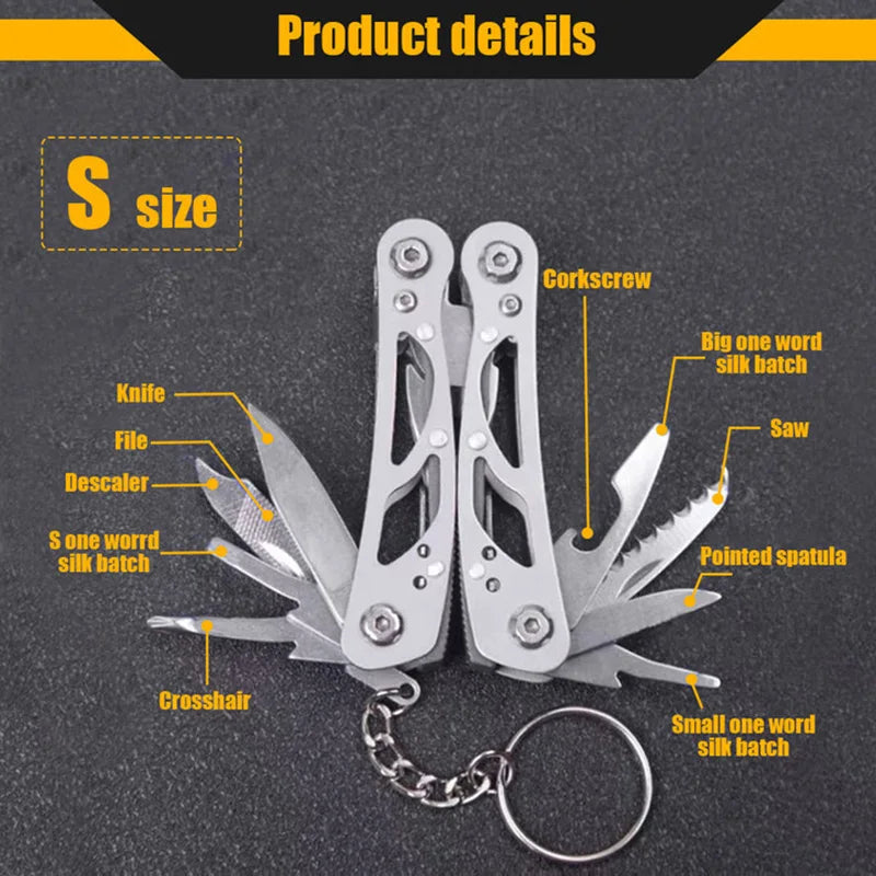 Multifunction Stainless Steel Pocket Knife