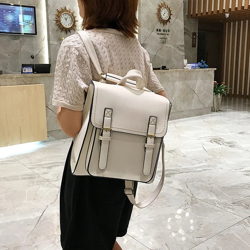 High Quality Vintage Leather Fashion Backpack