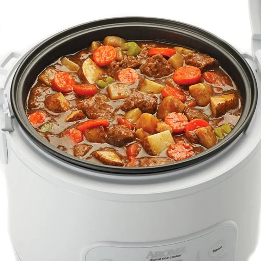 2023 New Aroma® 8-Cup (Cooked) / 2Qt. Digital Rice & Grain Multicooker