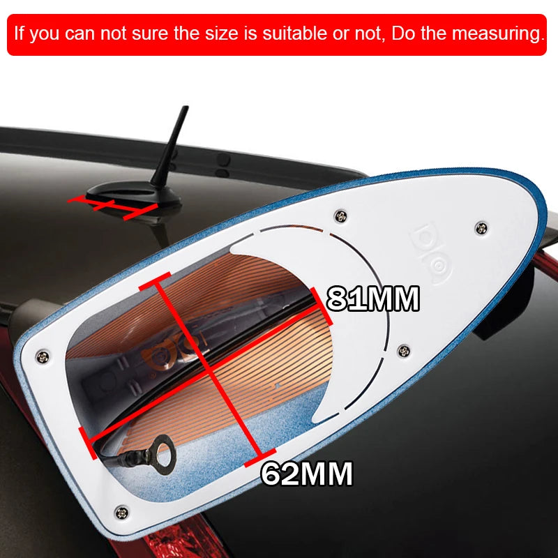 Car Shark Fin Antenna Auto Radio AM/FM Signal for Seat Ibiza