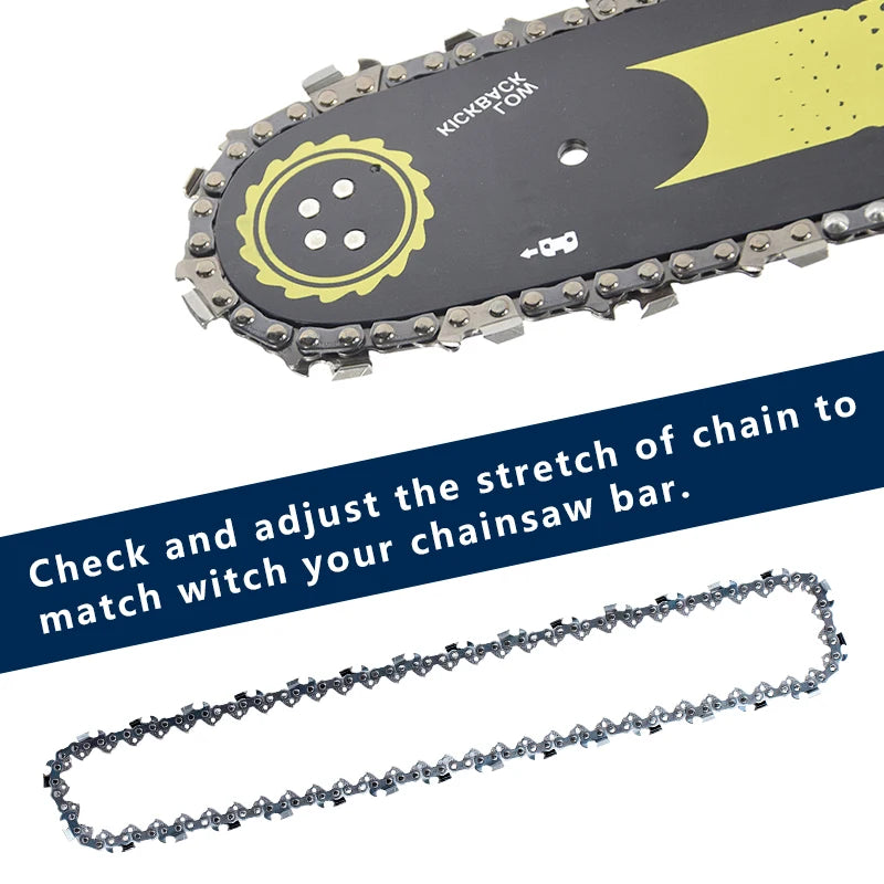 1pc 10/12/14/16/18 Chainsaw Chain For Electric Chainsaw Spare Parts