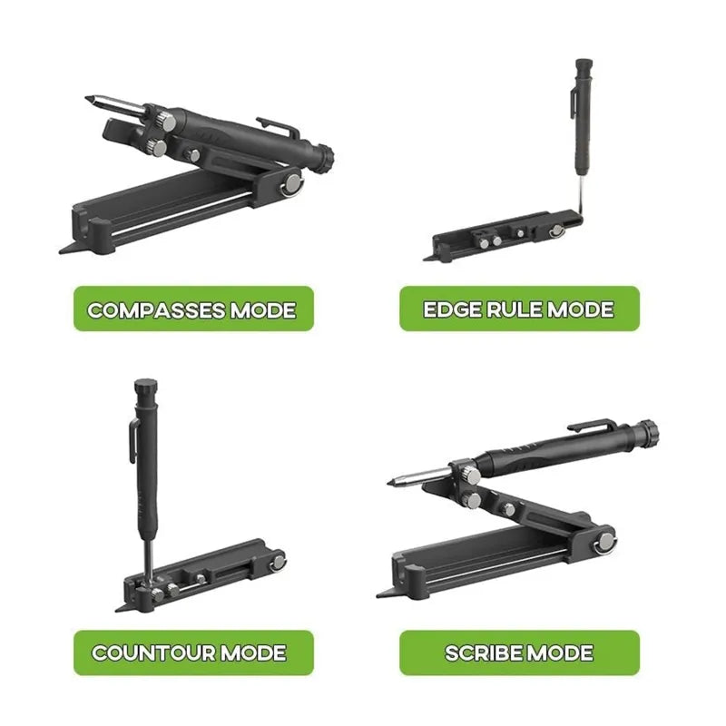 Multifunctional Woodworking Scribing Tool