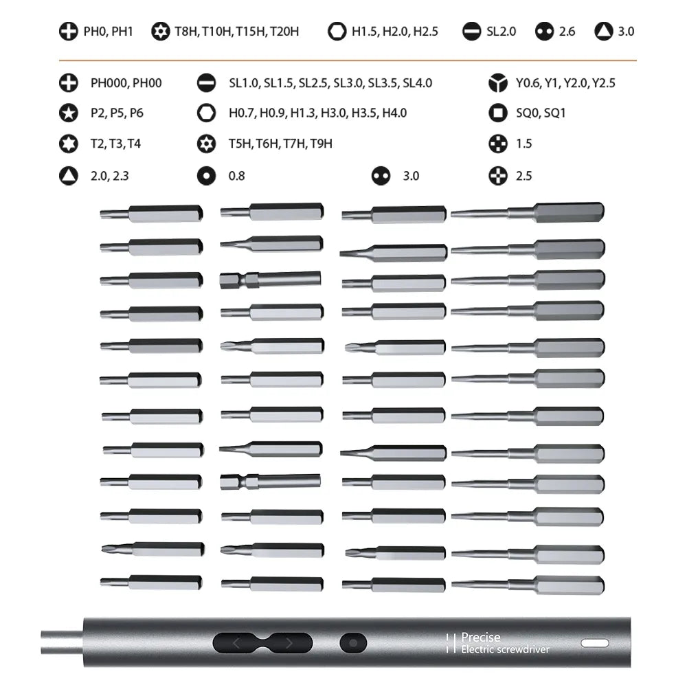 62/28/120pcs IN 1  Large Capacity Electric Screwdriver Set