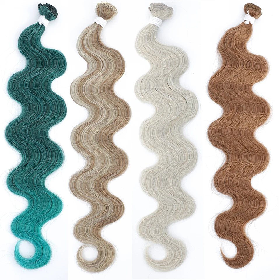 Colorful Body Wave Hair Bundles Extensions