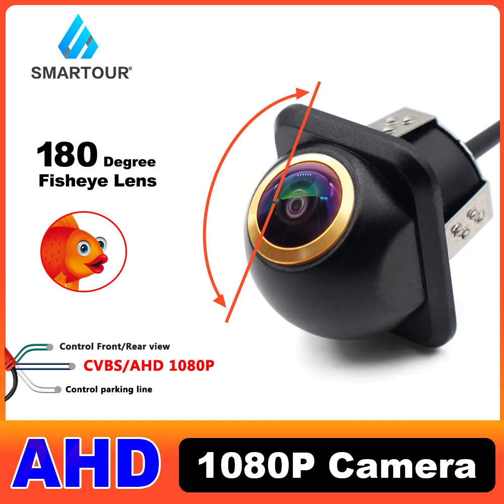 180 degree fisheye lens car rear view camera