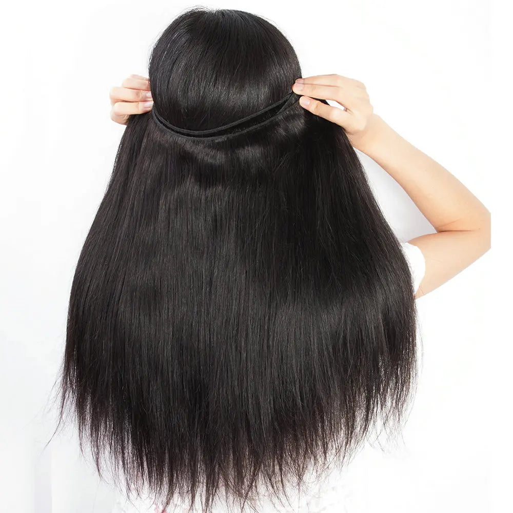 10-30 inches 1/3/4 Pieces Indian Straight Human Hair Bundles