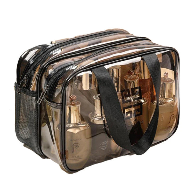 Large Capacity Transparent Cosmetic Travel Bag