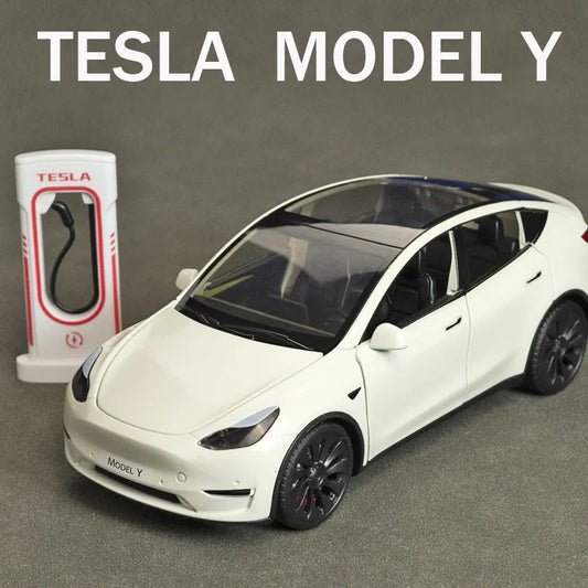 Alloy Tesla Model Toy Car