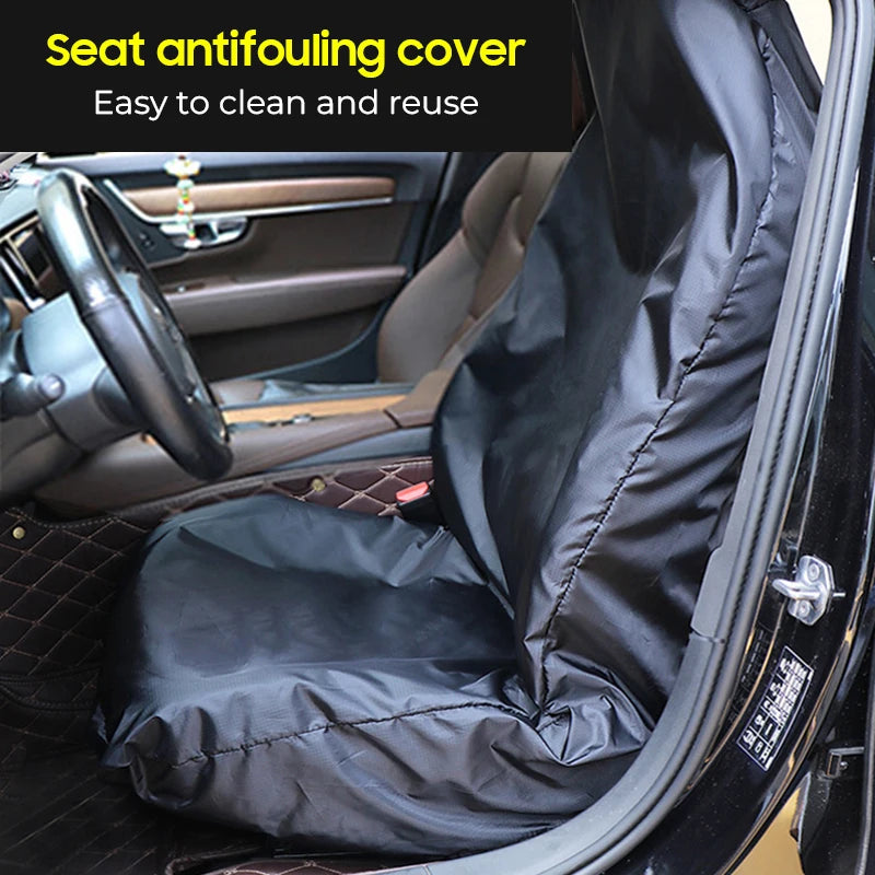 Heavy Duty  Universal Car Front Seat Protector Cover