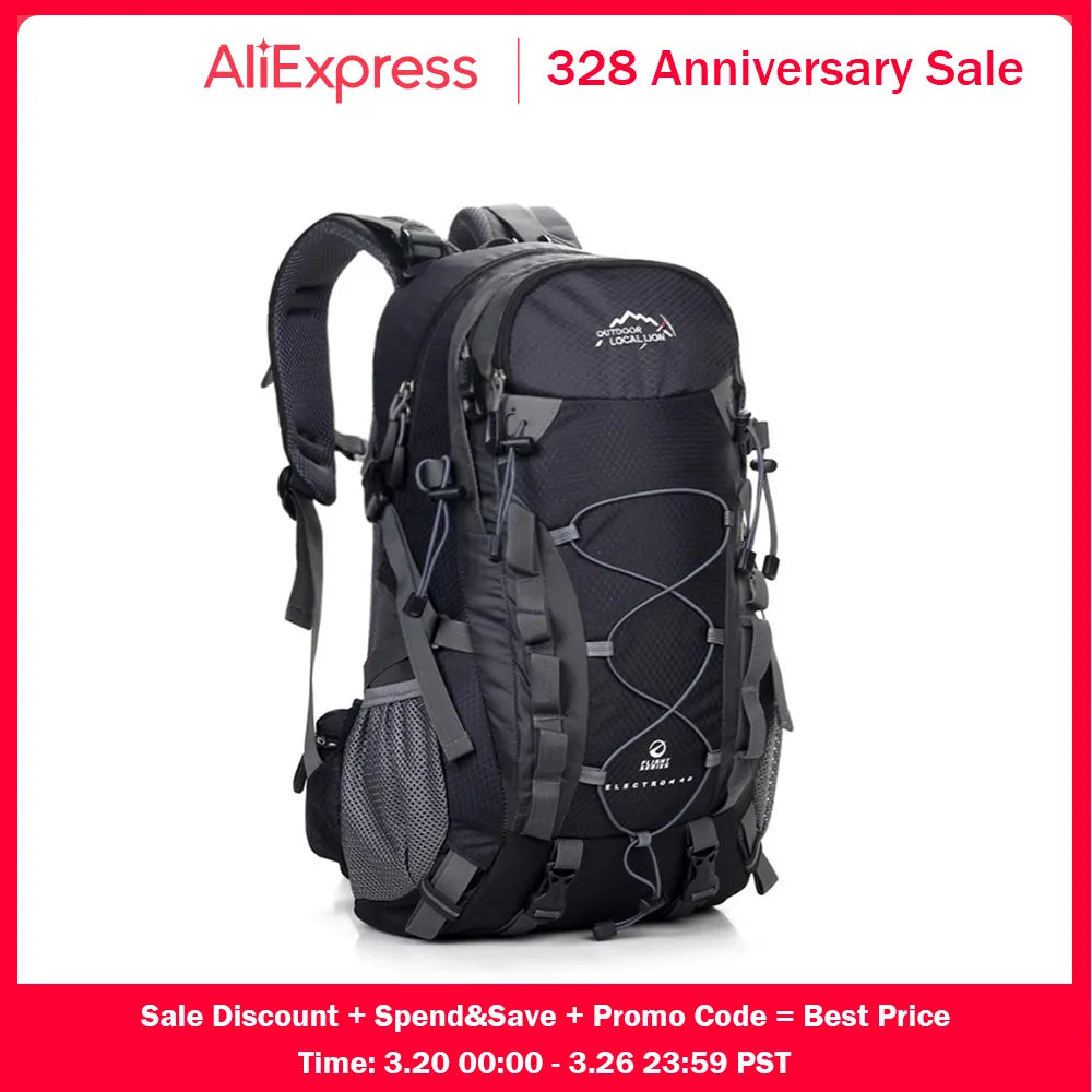 Big Capacity 40L Waterproof Tactical Backpack