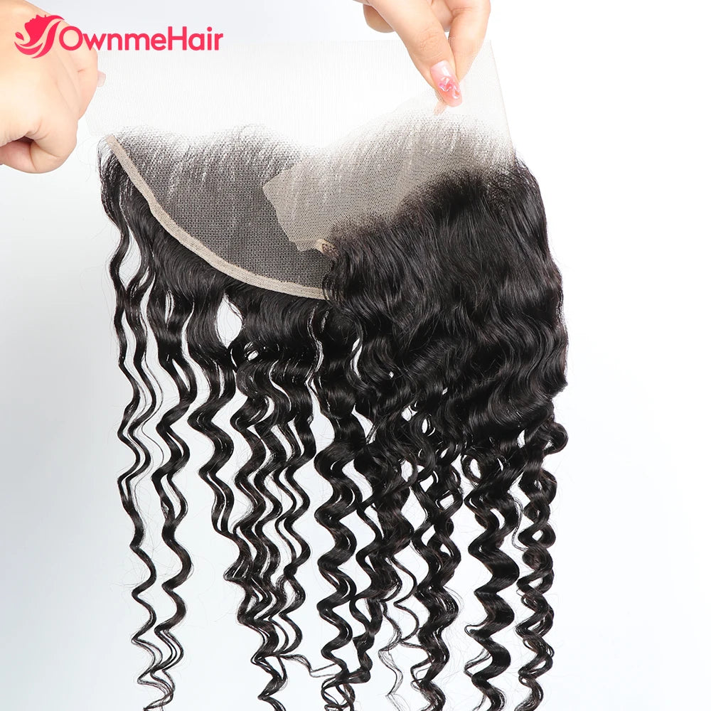 Deep Wave 13x4 HD Lace Frontal Closure